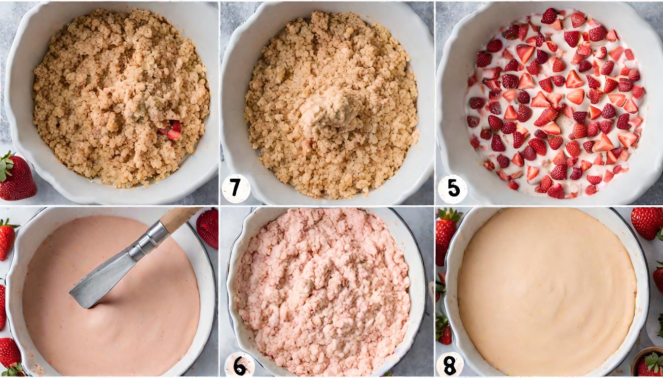 Explore our easy guide to making Strawberry Crunch Cheesecake, a perfect blend of creamy and fruity flavors. Ideal for all occasions!