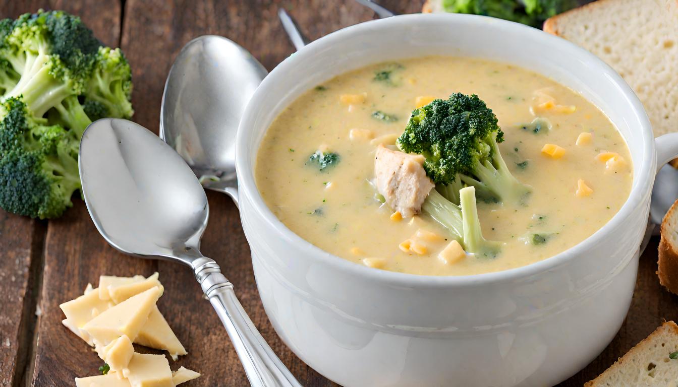Discover the joys of homemade Chicken Broccoli Cheddar Soup with our easy recipe. Perfect for cozy meals, full of flavor and nutrition.
