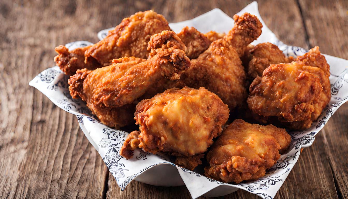 Discover the world of fried chicken! Explore its history, recipes, and regional variations. Savor the crispy delight of this iconic dish.