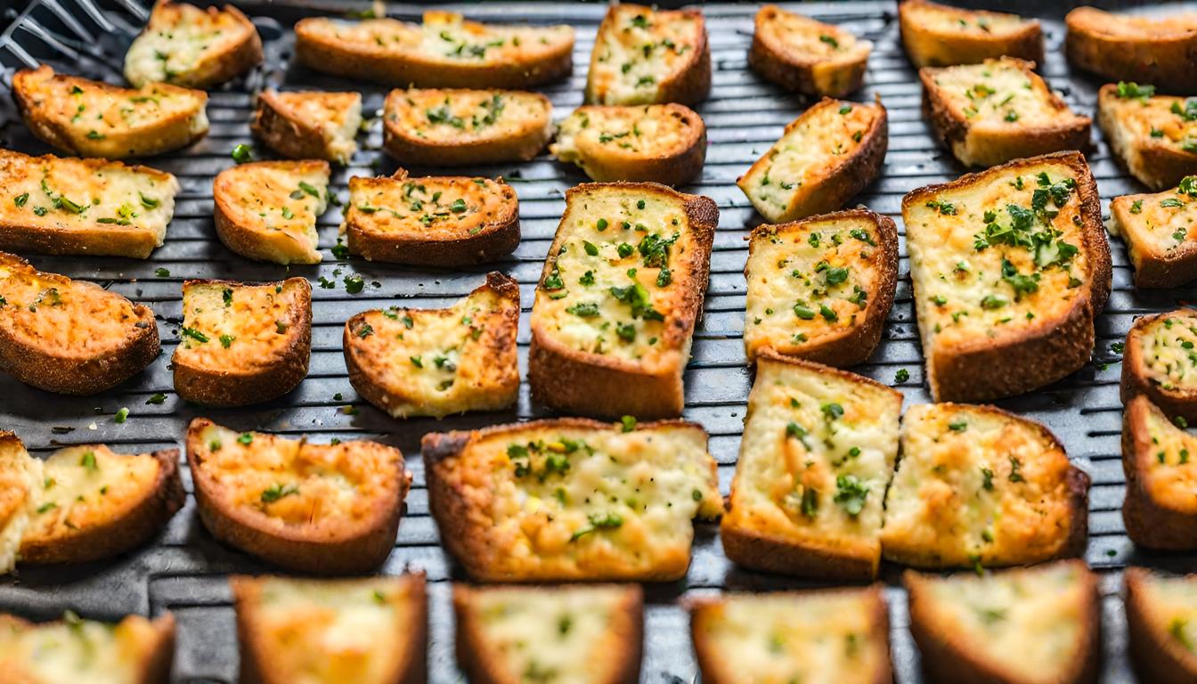 Discover how to make crispy, delicious garlic bread in your air fryer with our easy-to-follow guide. Perfect for quick, tasty sides!