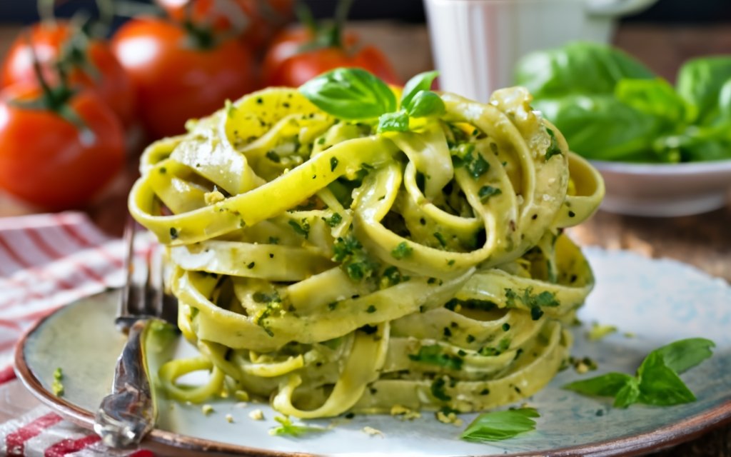 Explore the art of making Homemade Pesto Noodles with our guide. Learn tips, nutritional info, and perfect pesto pasta recipes